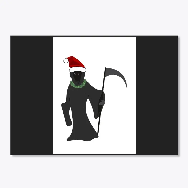 Festive grim reaper 