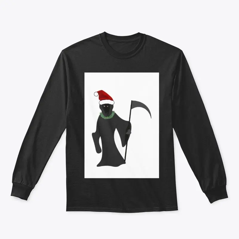 Festive grim reaper 